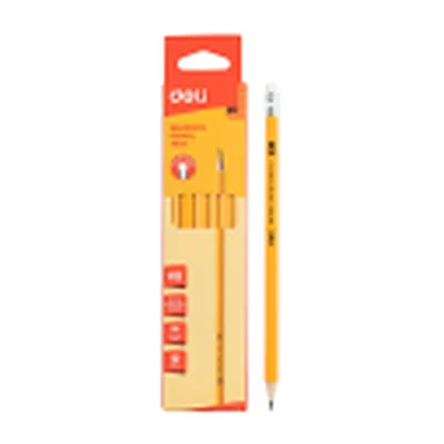 Ochirgichli qora qalam HB(12 dona paketda.), Deli E7079